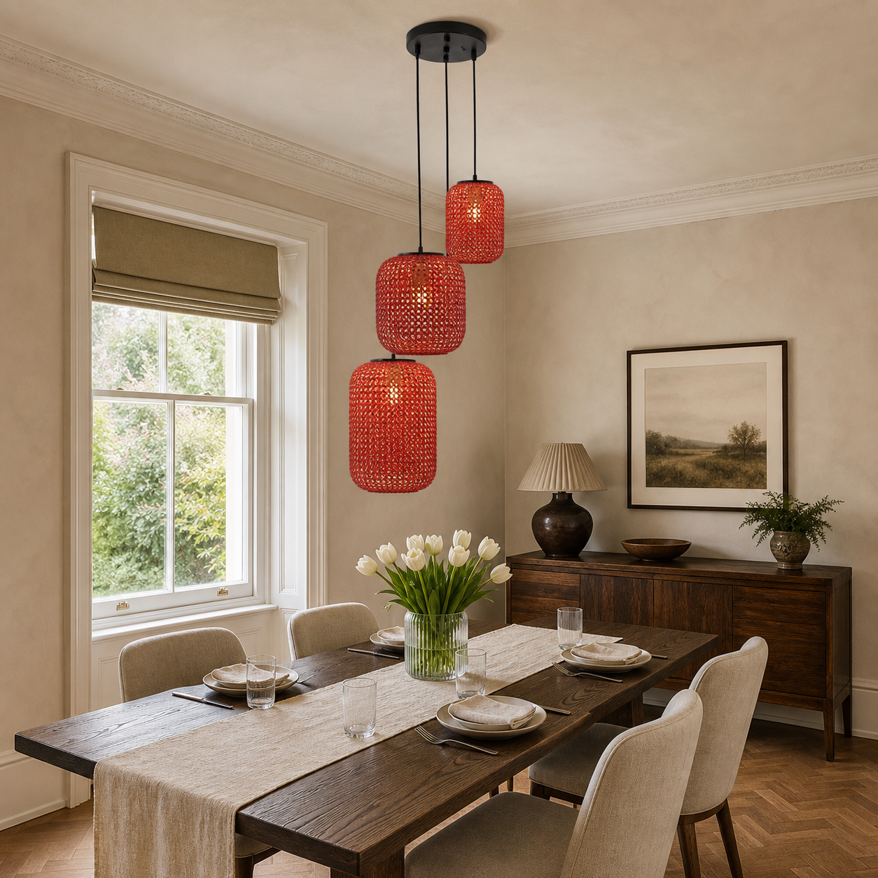 Multi-Light Outdoor Pendant Light Designer Hanging Lights