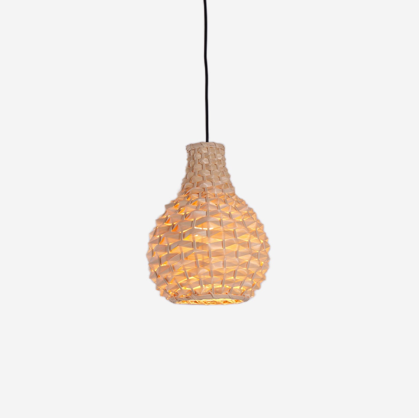 Living Nest UK Bamboo Hand-Weaving Pendant Light Natural Art Lighting Fixture Living Nest UK