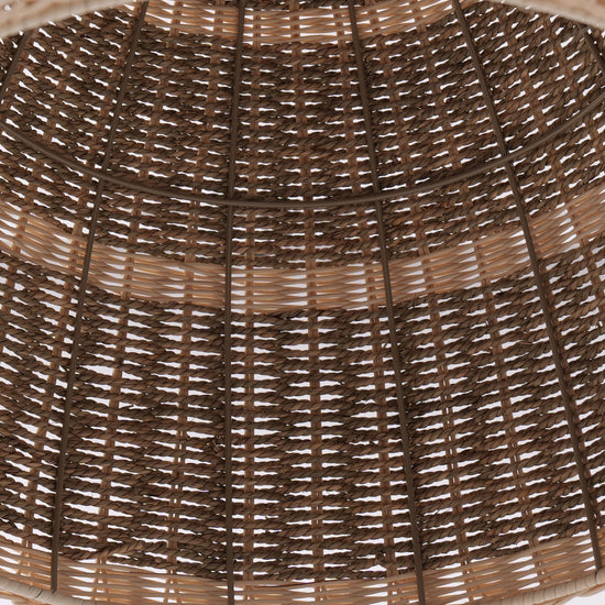 Living Nest UK Natural Woven Grass Dome Pendant Light for Cozy Interiors Living Nest UK