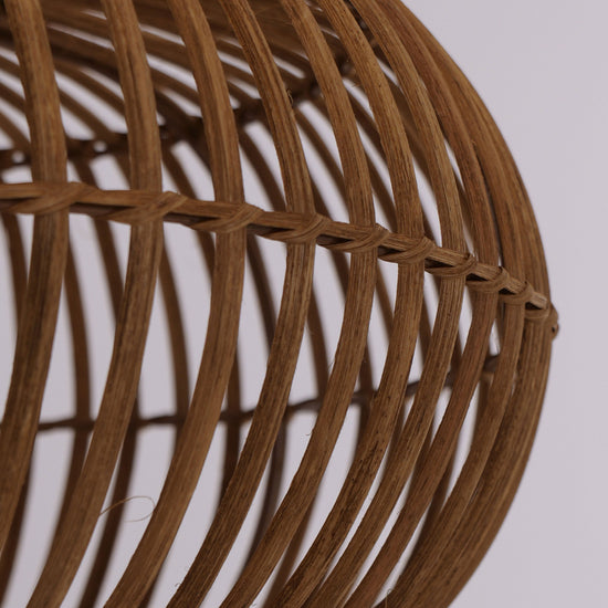 Living Nest UK Natural Bamboo Woven Round Pendant Light for Warm Interiors Living Nest UK