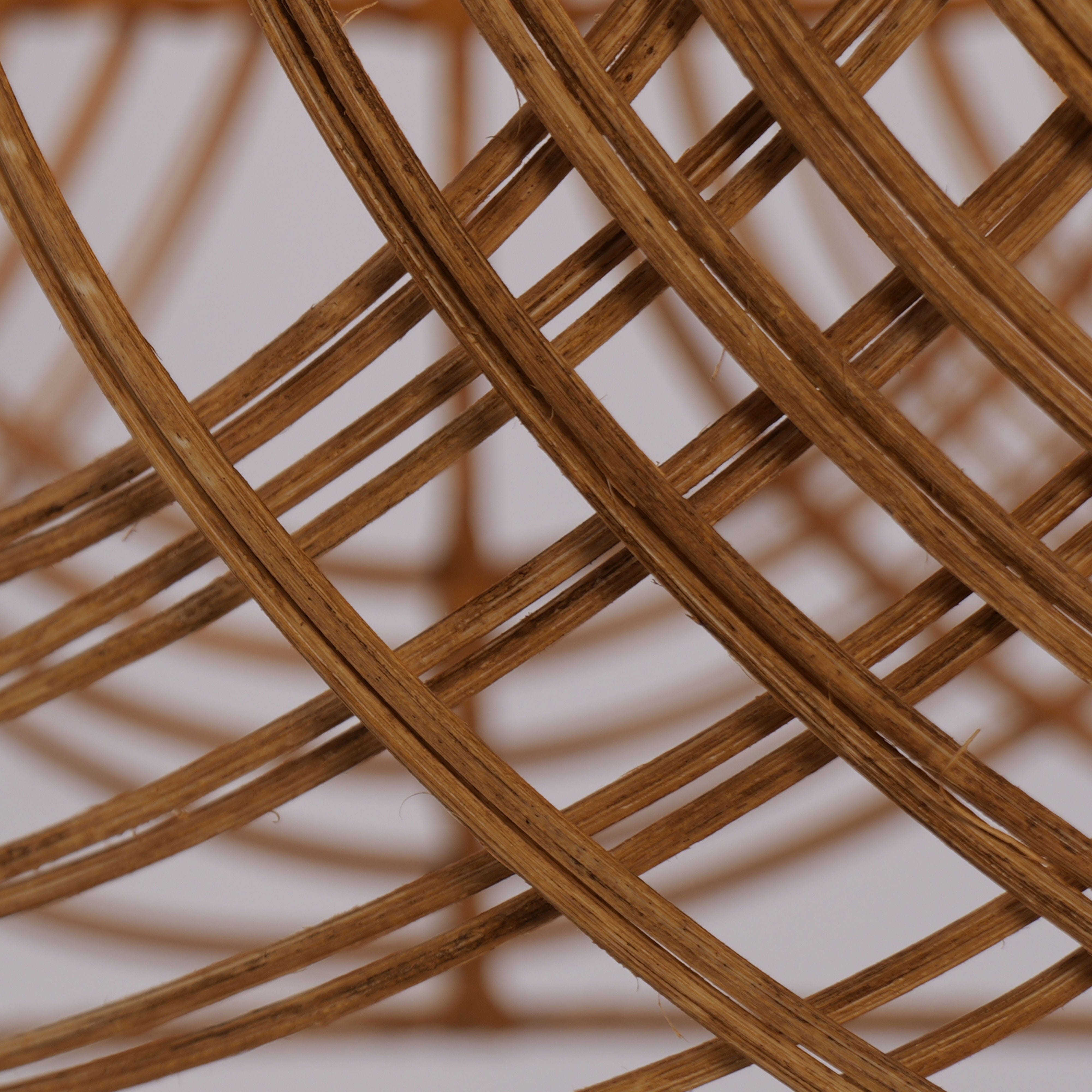 Living Nest UK Rustic Woven Rattan Pendant Light for Living Spaces Living Nest UK