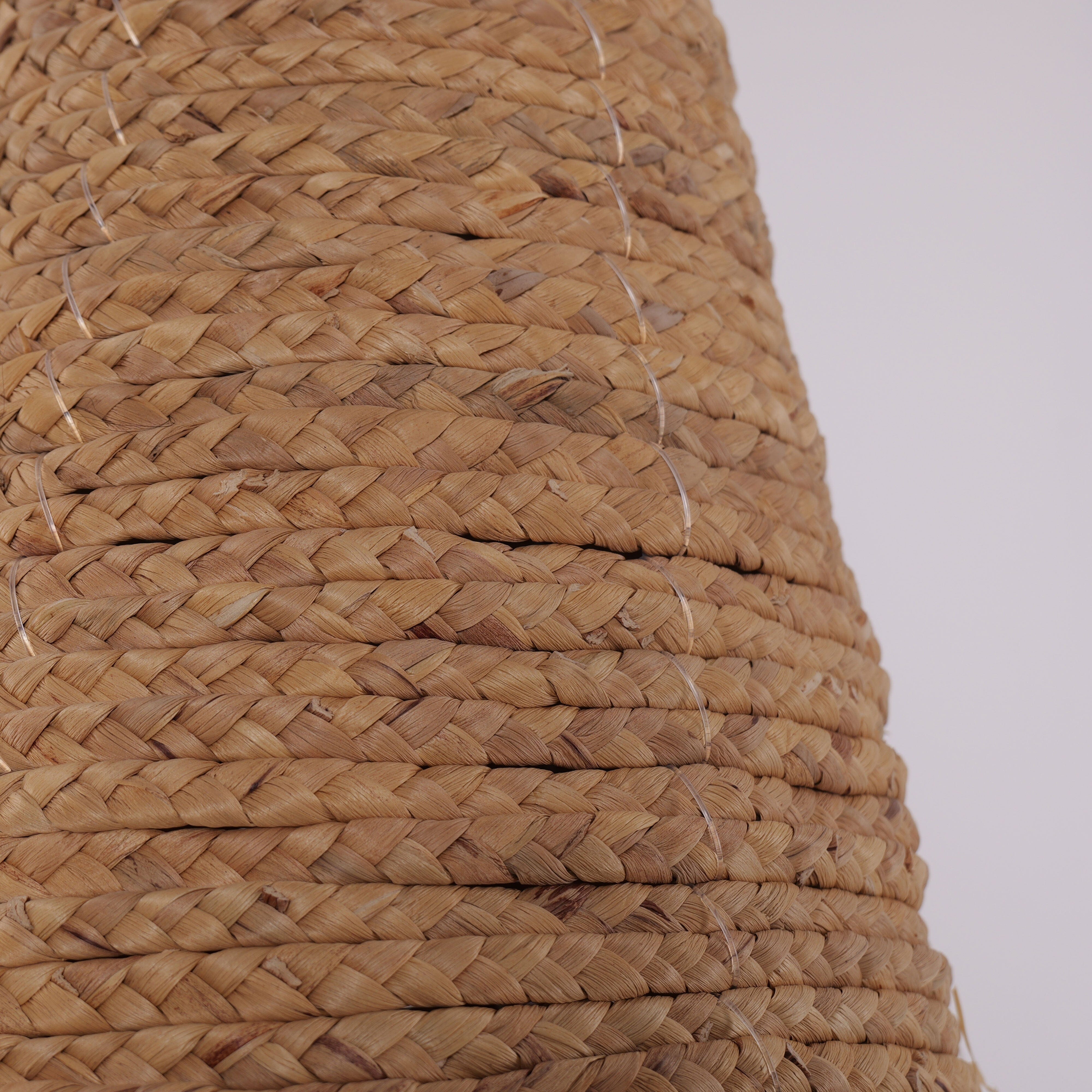 Living Nest UK Zen Wabi-Sabi Woven Pendant Light with Natural Grass Texture Living Nest UK