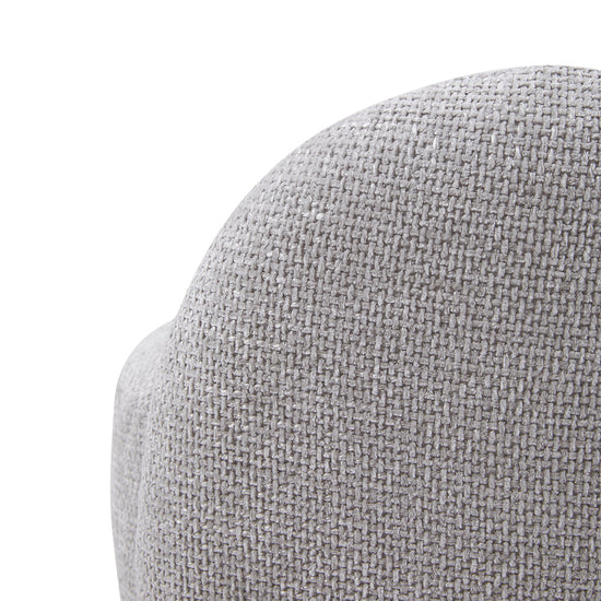 Chenille Upholstered Swivel Chair Armchair