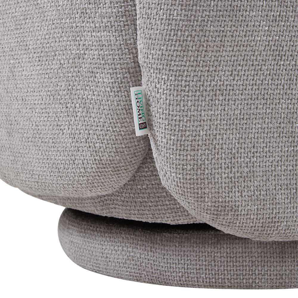 Chenille Upholstered Swivel Chair Armchair