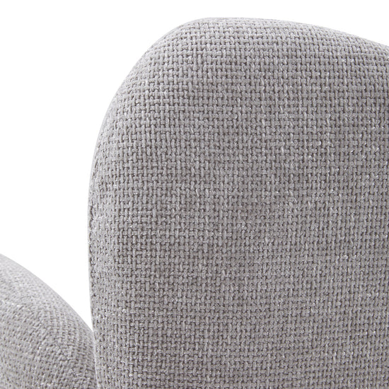 Chenille Upholstered Swivel Chair Armchair