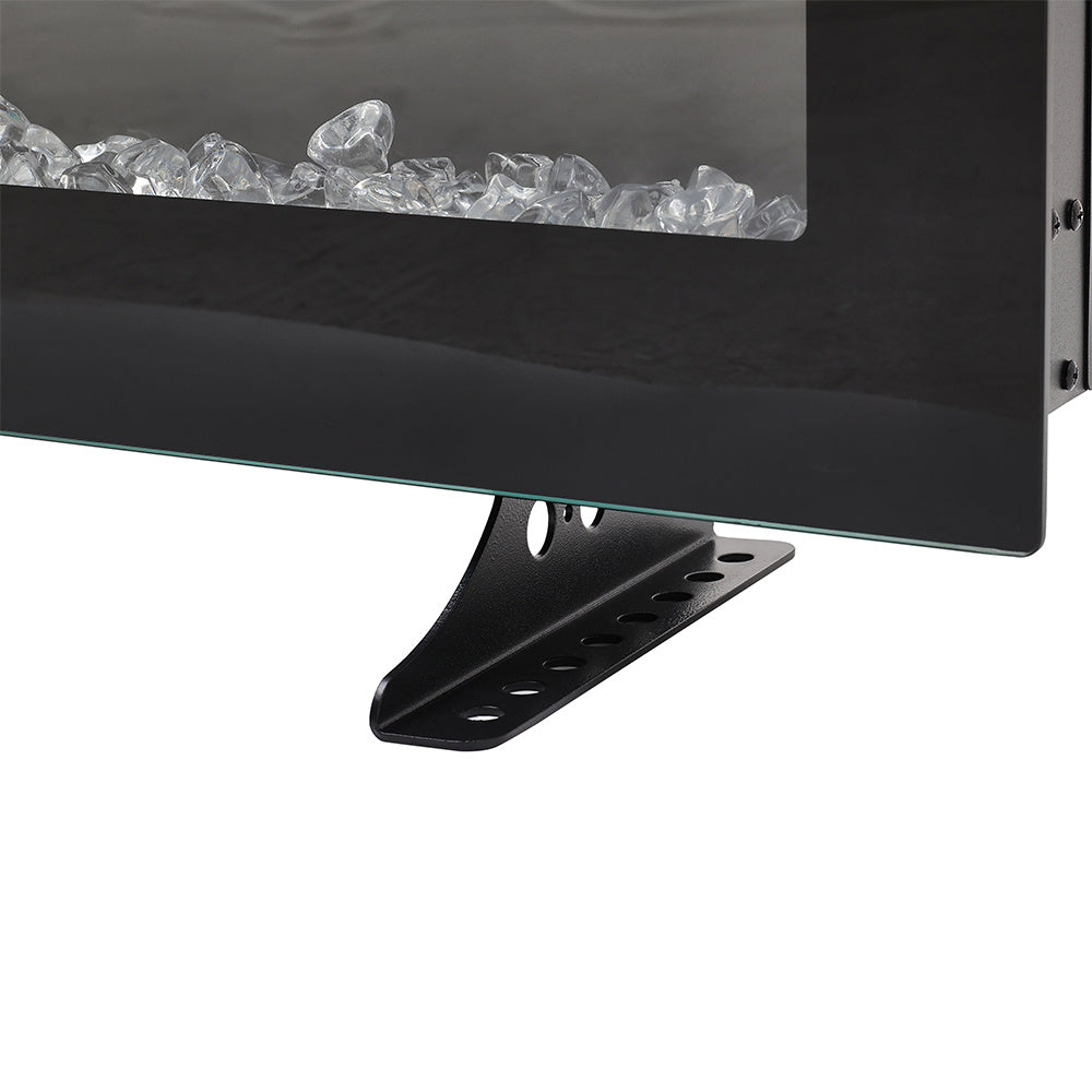 Media Wall Fireplace | 3-in-1 Electric Fireplace Insert with Realistic LED Flames