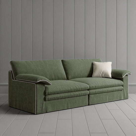 Stylish Lambswool Sofa with Detachable Design
